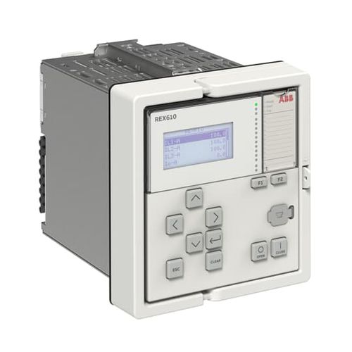 功率保护继电器 - REX610 - ABB Oy Distribution Automation - AC/DC / 面板安装 / IEC