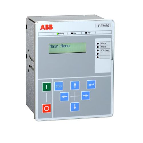 超载保护继电器 - REM601 - ABB Oy Distribution Automation - 相位顺序 / 三相 / 用于电动机