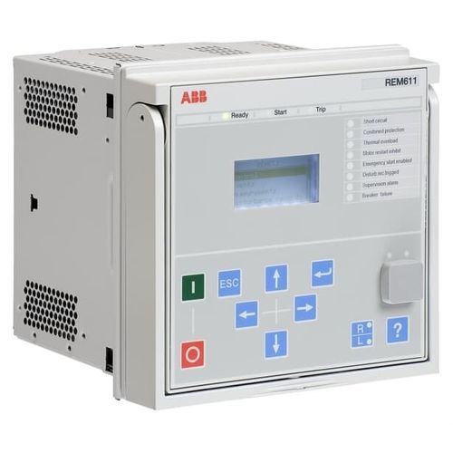 功率保护继电器 - REM611 - ABB Oy Distribution Automation - 用于电动机 / 泵用 / 面板安装
