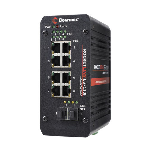 非管理型网络交换机 - RocketLinx ® ES7110-VB - Comtrol Corporation - 10 端口式 / 千兆 / 无线连接