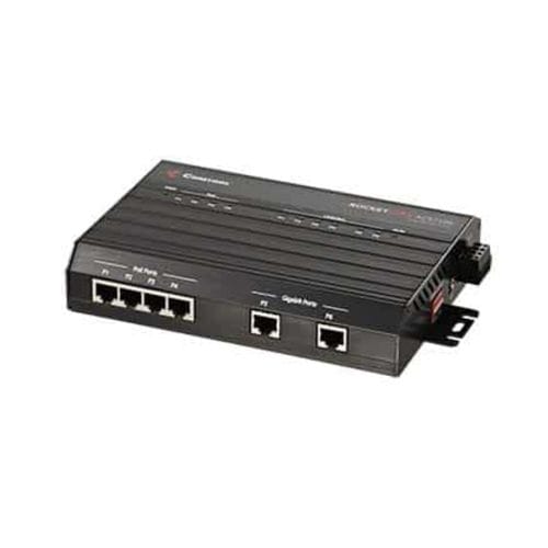 非管理型网络交换机 - RocketLinx® ACS7106 - Comtrol Corporation - 6 端口式 / 千兆 / DIN导轨