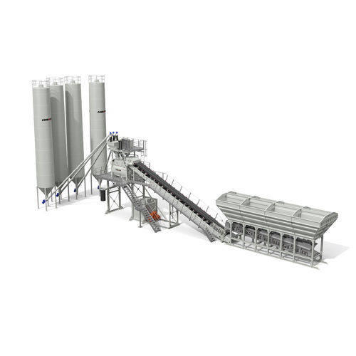 固定混凝土搅拌站 - CBT 105-150 TB ELBA - Ammann/安迈 - 紧凑型