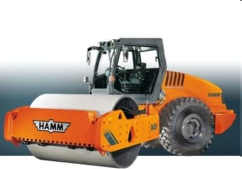 单缸轮压路机 - 24 910 kg | 3625 HT - HAMM AG - 振动 / 铰接式
