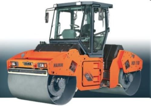 串联压路机 - 13 180 kg | HD 110 - HAMM AG - 振动 / 铰接式