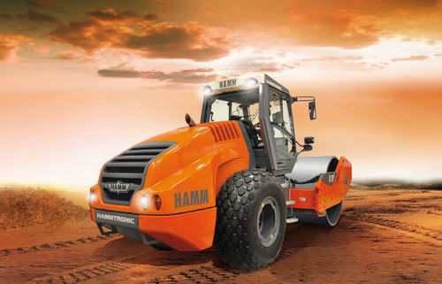 单缸轮压路机 - 23 250 kg | H 20i - HAMM AG - 振动 / 铰接式