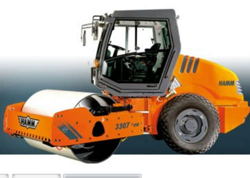 单缸轮压路机 - 6 650 kg | 3307 VIO - HAMM AG - 振动 / 铰接式