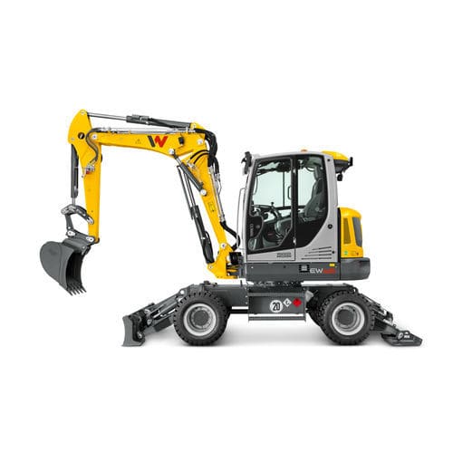 中型挖掘机 - EW65 - Wacker Neuson SE - 带轮 / 柴油