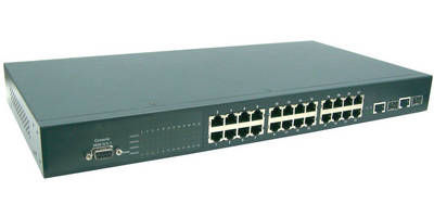 光纤变换器 - 24 x 10/100TX, 2 x 10/1000T + 2x1000SFP - eks Engel GmbH & Co. KG - 以太网
