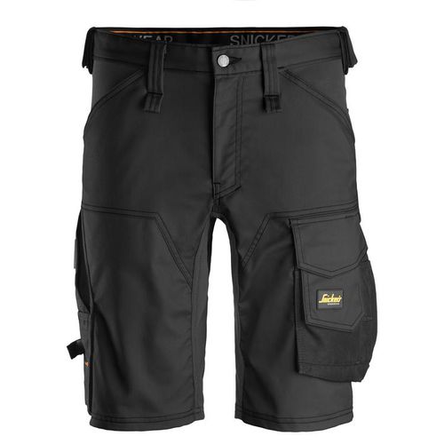 工作短裤 - 6143 - Snickers Workwear AB - 聚酯 / 黑色
