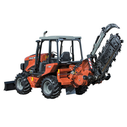 链条挖沟机 - RT125 - The Charles Machine Works, Inc - 轮胎式 / 驾驶式 / 牵引