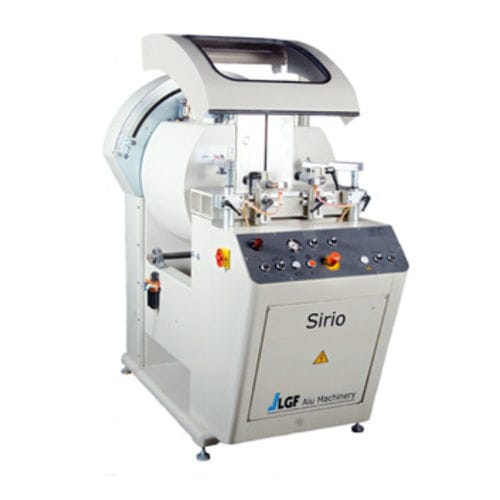 单头加工式锯床 - SIRIO DIGIT - LGF MACCHINE SRL - 固定 / 横截 / 用于铝