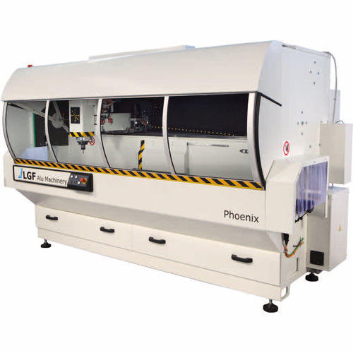 4轴CNC加工中心 - PHOENIX  - LGF MACCHINE SRL - 立式 / 用于钢材 / 用于PVC