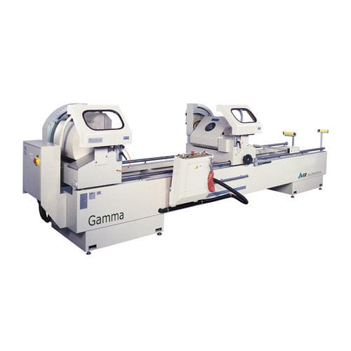 双斜角式锯床 - GAMMA MX SPECIAL - LGF MACCHINE SRL - 固定 / 横截 / 用于铝