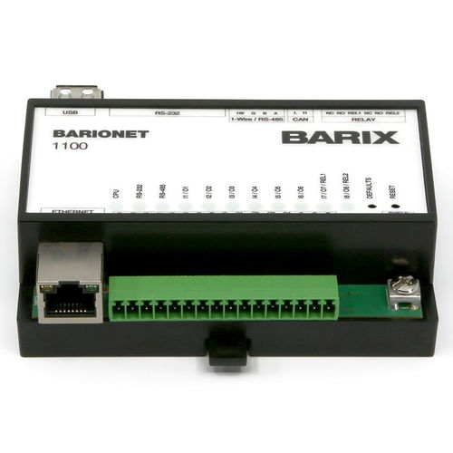 数字IO模块 - BARIONET 1100 - Barix - 模拟 / 以太网 / USB