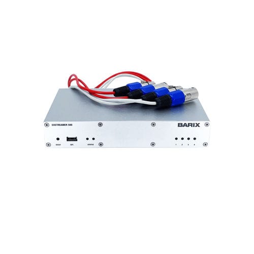 编码器解码器 - EXSTREAMER 500 - Barix - IP / 音频