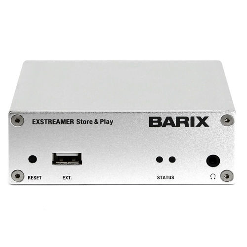 IP解码器 - EXSTREAMER STORE&PLAY - Barix - 音频