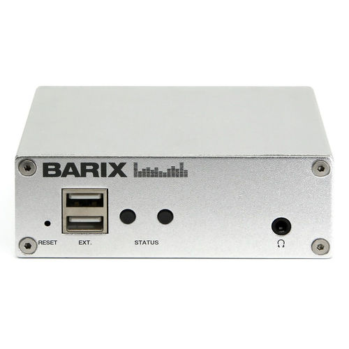 嵌入式电脑 - AudioPoint 3.0 - Barix - 四核 / 以太网 / RJ45