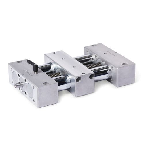 双管式线性轴 - PD1E series  - Inocon GmbH - 手动 / 铝制 / 精准