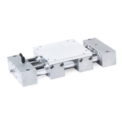 双管式线性轴 - PD1D series - Inocon GmbH - 手动 / 铝制 / 精准