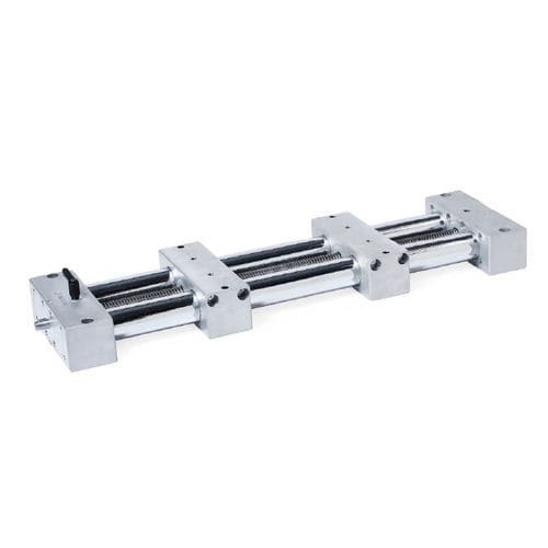 双管式线性轴 - PD2E series - Inocon GmbH - 手动 / 铝制 / 精准
