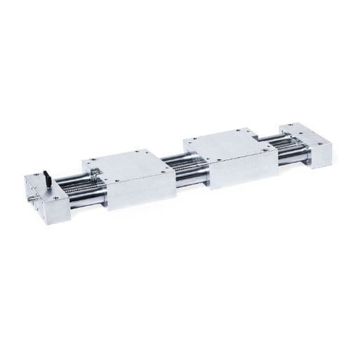 滚珠丝杠线性轴 - PD2DK series - Inocon GmbH - 双管式 / 手动 / 铝制
