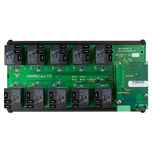 温度控制继电器 - WebRelay-10 Plus™ - Xytronix Research & Design, Inc. - 脉冲 / 1NO/NF / 以太网