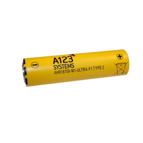 盐酸锂铁电池 - F1 - a123systems - 圆柱形 / 3V / 用于小型电动工具