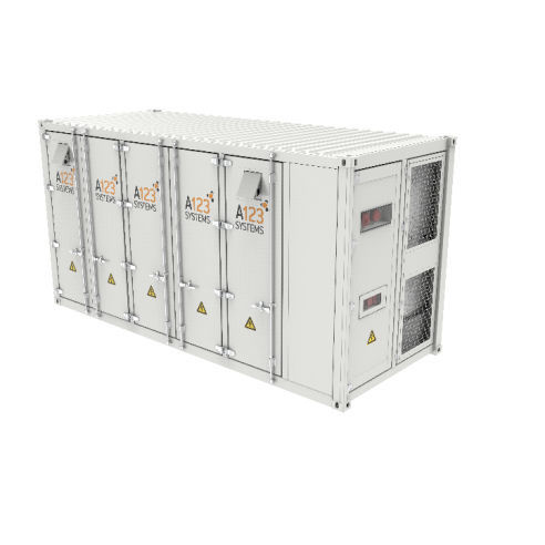 盐酸锂铁储能系统 - a123systems - 集装箱式 / 液体冷却式