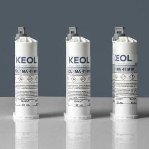 甲基丙烯酸酯胶 - KEOL-MA 41 M10 - KEOL - 用于金属 / 用于塑料 / 木材