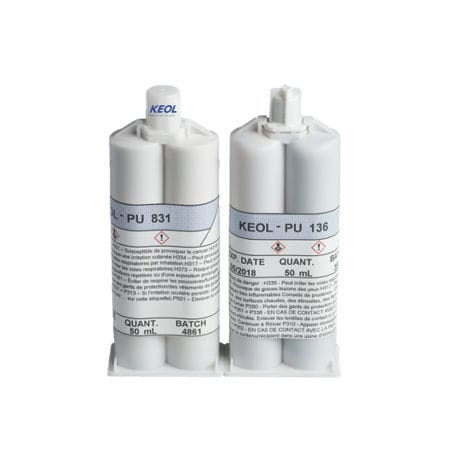 聚氨酯胶 - FT-KEOL-PU 245 - KEOL - 用于金属 / 用于塑料 / 木材