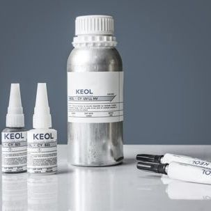 氰基丙烯酸盐胶 - KEOL-CY 4527 - KEOL - 用于金属 / 用于橡胶 / 单组分