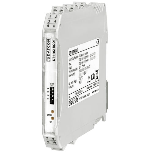 电镀隔离器 - DT1102 ROOT square root characteristics - Datcon Industrial Electronics Ltd. - 4-20mA / 电压 / 电流