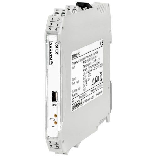 DIN导轨温度变送器 - DT1022  - Datcon Industrial Electronics Ltd. - 热电偶 / Pt100 / Pt1000