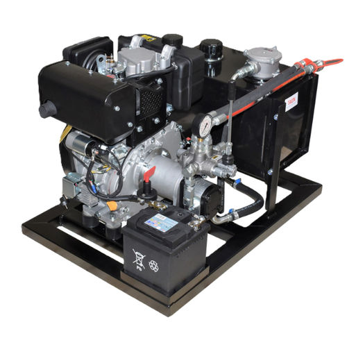 柴油机液压泵站 - DP10-01 - Taon Hydraulik Komponenter ApS - 紧凑型 / 定制 / 固定式