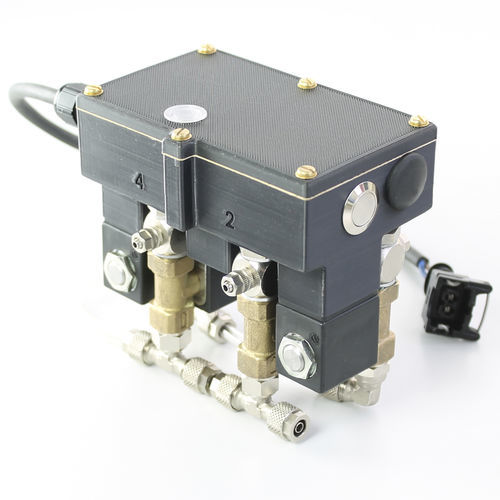 液体定量分配系统 - ELMU-5P - ENGINEme GmbH - 气体 / 带有齿轮泵 / 带活塞泵