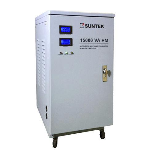 单相稳压器 -  SUNTEK 15000 VA EM - Electrosheriff - 三相 / 自动