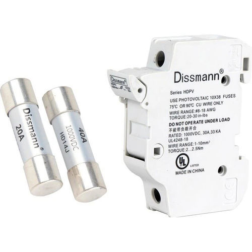 光伏熔断器 - HD10 series - Shenzhen Deer Electronic Co.,Ltd. - 圆柱形 / 快速 / aR 级