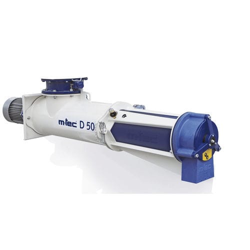 锥形螺旋混合机 - D50 - M-TEC Mathis Technik - 连续 / 颗粒 / 用于建筑工地