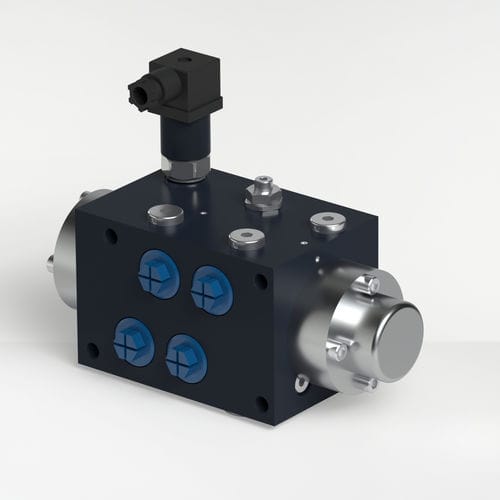 手动液压分配器 - VB70 - Andreas Lupold Hydrotechnik GmbH - 杠杆