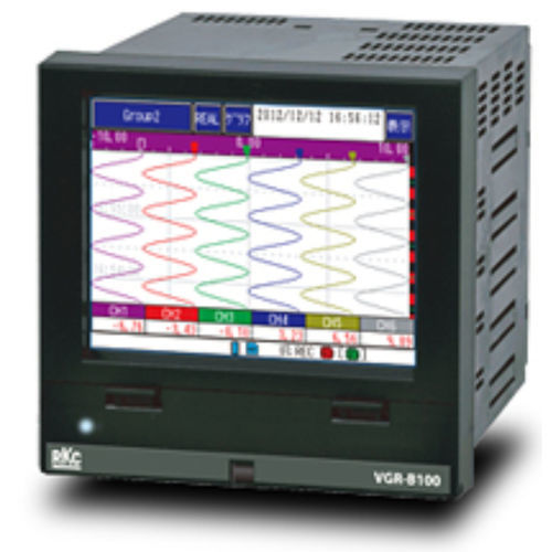 无纸记录仪 - VGR-B100  - RKC INSTRUMENT INC - 温度 / 3通道 / 带触摸屏