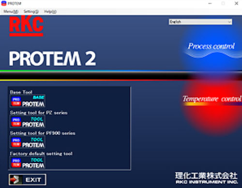 监控软件 - PROTEM2 - RKC INSTRUMENT INC - 测量 / 控制 / 配置