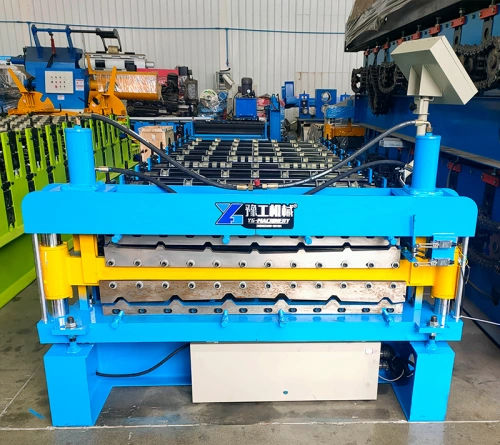 墙面板滚型机 - Zhengzhou Yugong Construction Machinery Co., Ltd. - 天花板 / 用于型材 / 板用