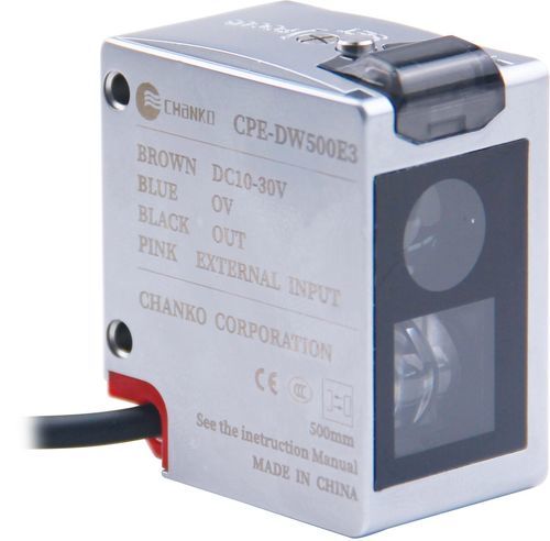 漫反射光电探测器 - CPE-DW500E3 - CHANKO SENSOR - 正方形 / 白光 / 模拟