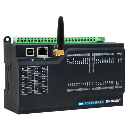 GSM远程终端设备 - RTU301-E1L-GA6-B6000 - Mikrodev - Modbus TCP / 以太网 / RS-232