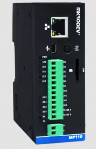 紧凑型可编程控制器 - MP110-E1N-GB0-B6000 - Mikrodev - 集成式 / 模拟输入 / 数字输入
