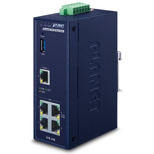 安全网关 - IVR-100 - PLANET Technology Corp. - 工业 / 网络安全 / TCP