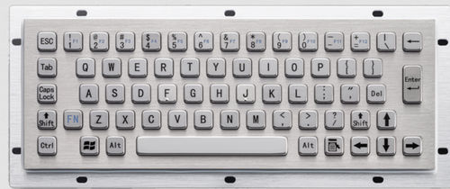 台式键盘 - IPC4-KBRD-8601-EN - IPC4 - ICC Digital Industrial Technologies Bv - 机械按键 / 65 键式 / USB