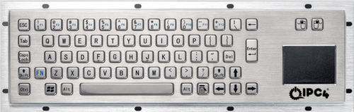 台式键盘 - IPC4-KBRD-TP-8607-EN - IPC4 - ICC Digital Industrial Technologies Bv - 机械按键 / 67键式 / 带触摸板