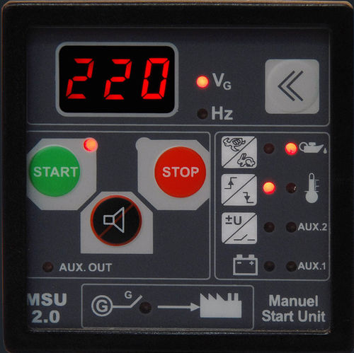 手动发电机组控制器 - MSU 2.0 - ENKO Elektronik Kontrol Sistemleri San. ve Tic. Ltd. Sti.