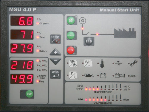 自动发电机组控制器 - MSU 4.0 - ENKO Elektronik Kontrol Sistemleri San. ve Tic. Ltd. Sti. - 手动